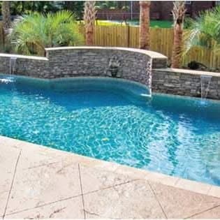 Backyard pool & patio
